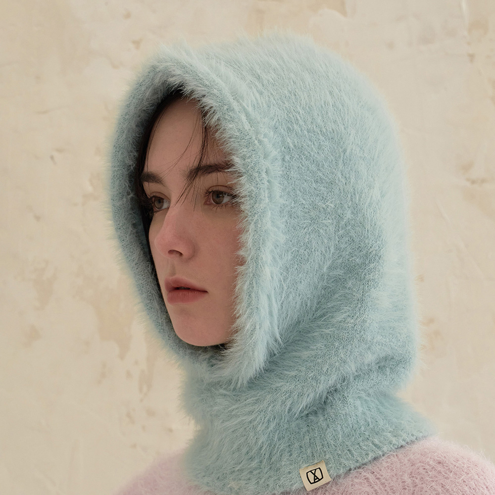 바잘 VA 스퀘어 라벨 헤어리 바라클라바 39,750원