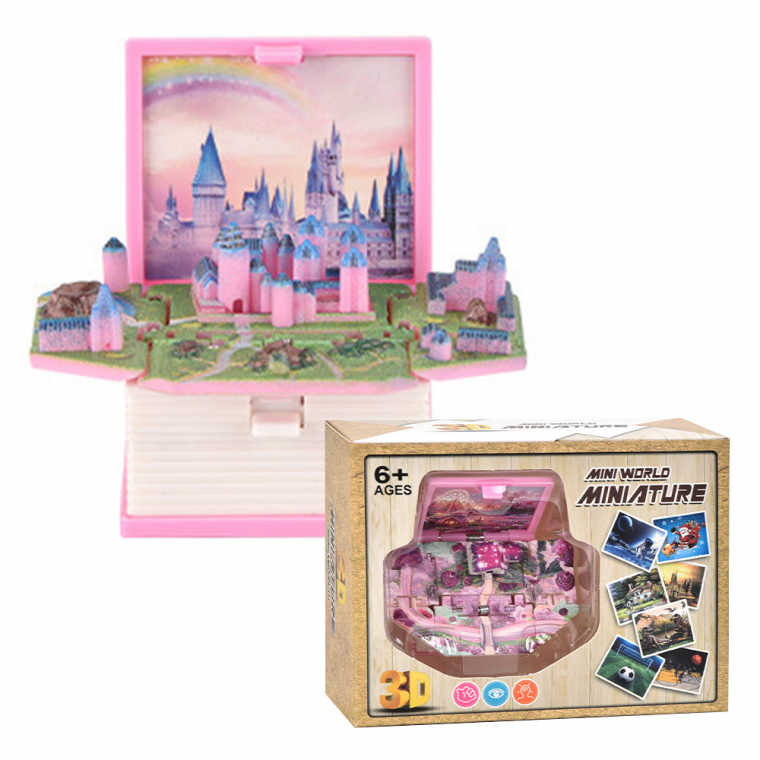 펼쳐지는 디오라마팝업북 키링 3D장난감 열쇠고리 KC인증 8,400원