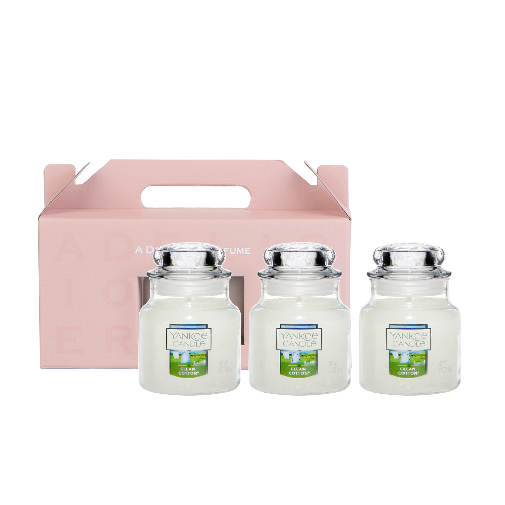 양키캔들 오리지널 스몰자 향초 3개 선물세트, 03 블랙 체리 29,900원