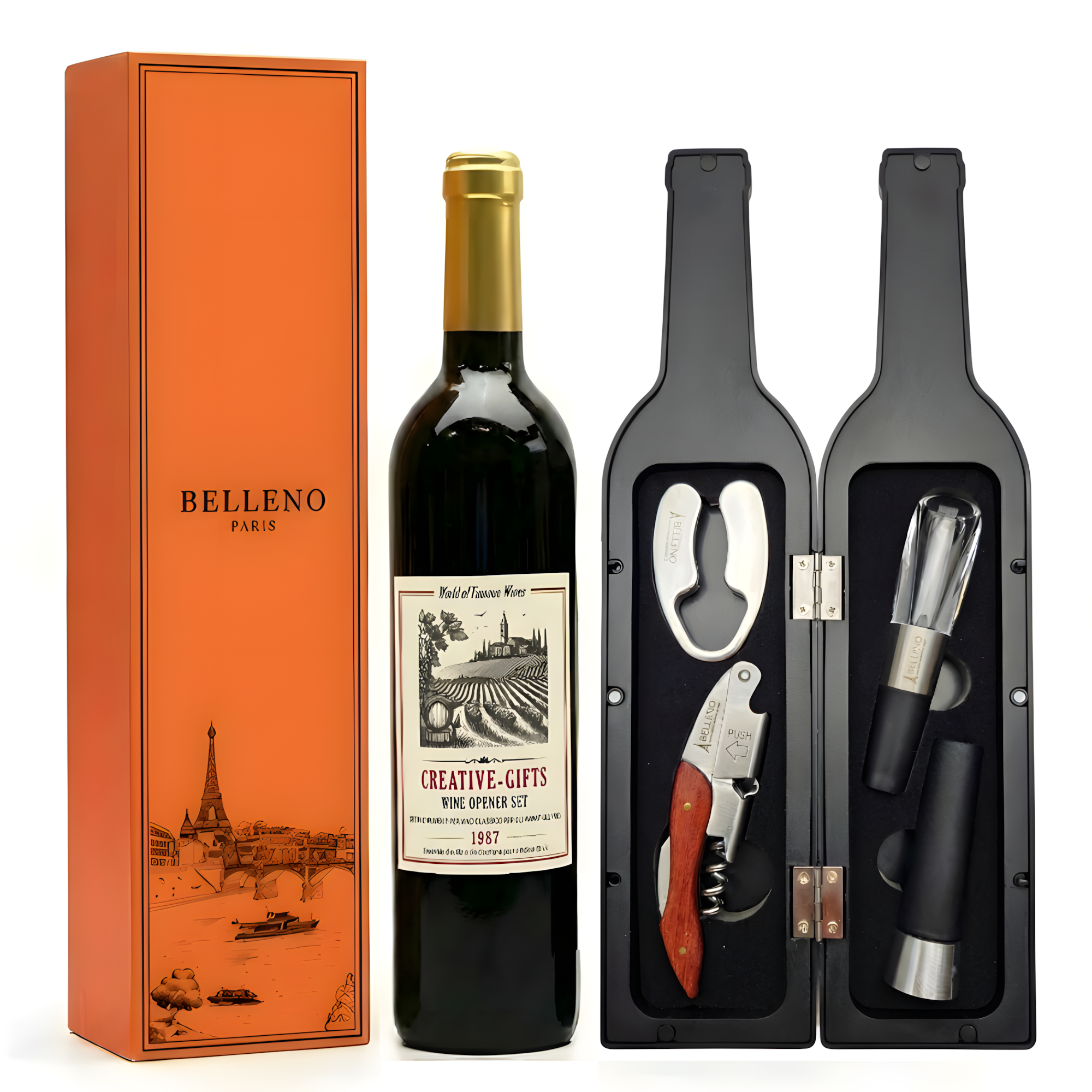 벨레노 와인오프너 세트 생일 집들이 연말 크리스마스 선물, 1세트, 골드와인st오프너 39,800원