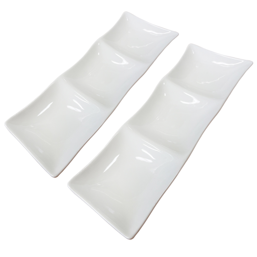 벨로비 도자기 웨이브 나눔 찬기 3절 2P 12,000원