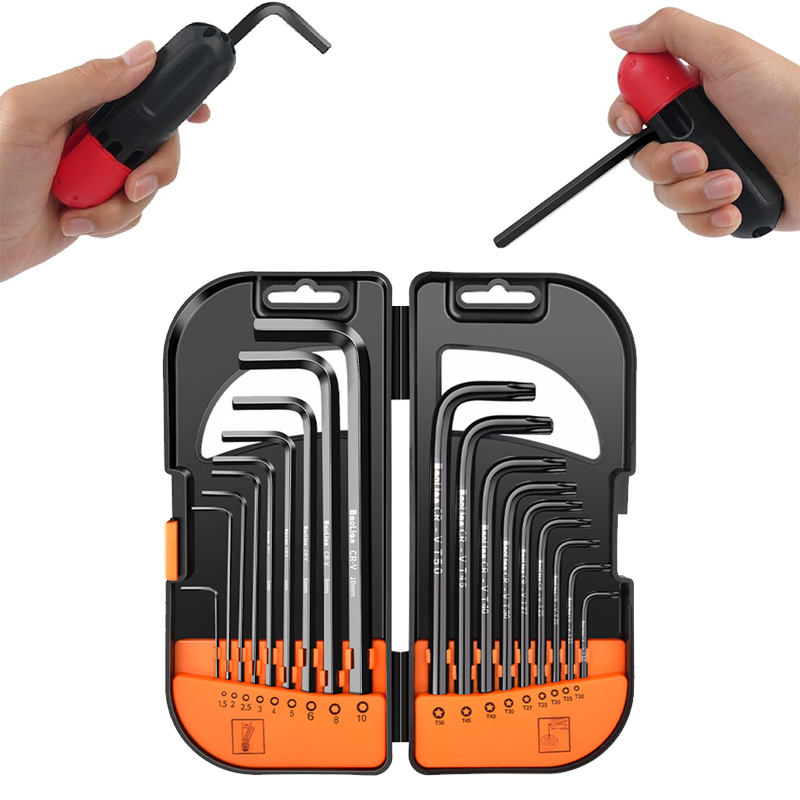 육각 볼렌치 20종 세트 L렌치 롱렌치 보조 핸드 포함, 1세트 25,900원