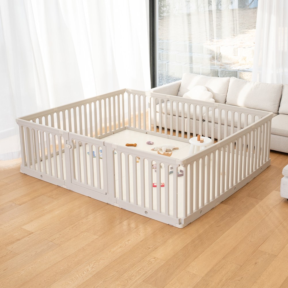 리포소홈 코지 베이비룸 매트세트 아기 가드 울타리 안전펜스 140 x 200 (10P) 321,900원