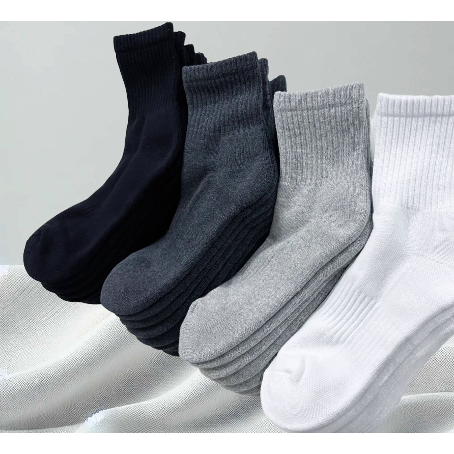 남성 이중바닥 쿠션 스포츠 등산 작업용 중목 양말 10켤레 18,500원