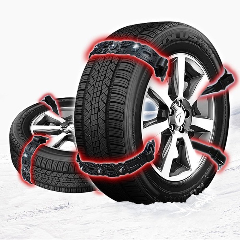 자동차 우레탄 벨트 스노우체인 10P세트 간편장착 스파이크 스노우체인 42,900원