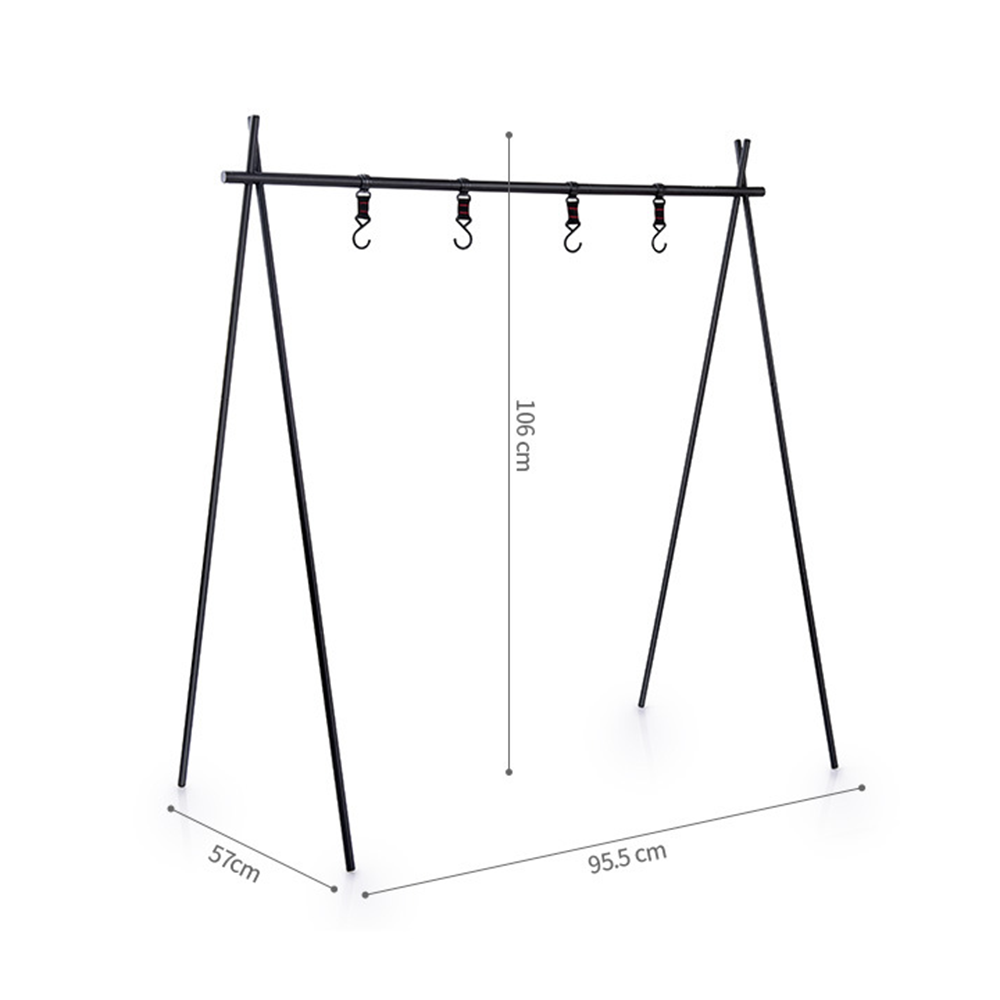 캠핑용품걸이 경량 행거 감성 캠핑행어 수납 걸이 정리 간편조립 고리추가 소형 대형 17,800원