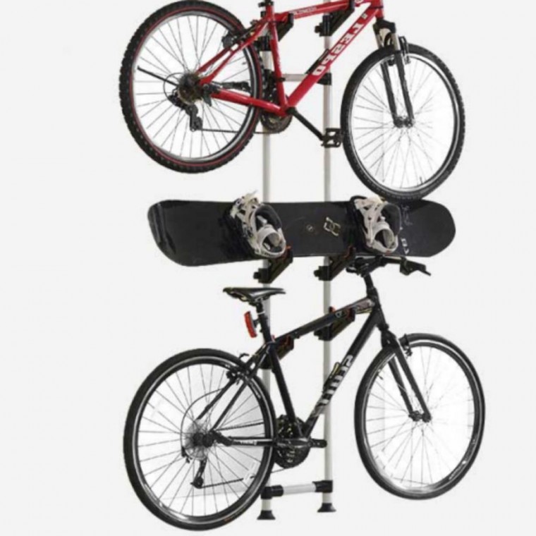 실내용 자전거 보드 고정 봉 3단 정리 거치대 행거 132,630원