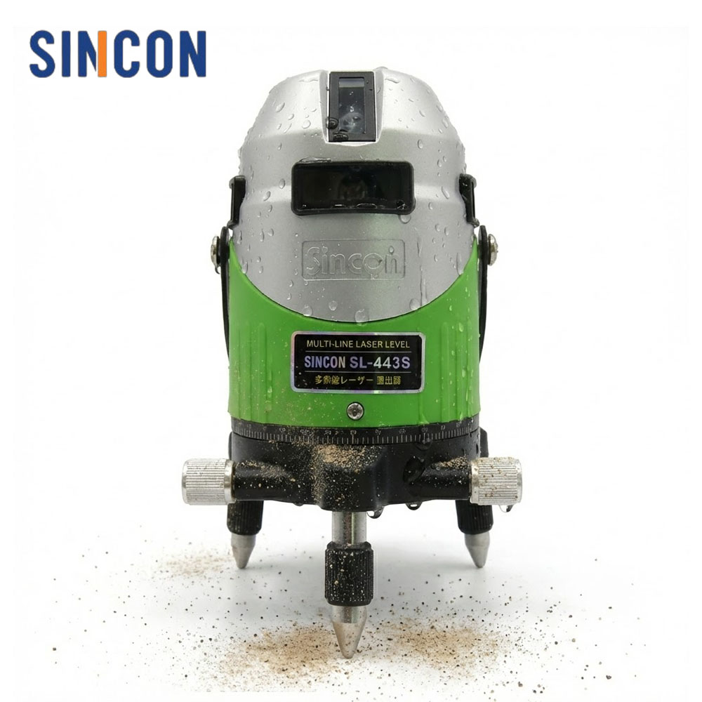[신콘] 레이저레벨기 우주선 2배 그린라인 전자식 4V4H1D5P 직경30M SL-443S 451,000원
