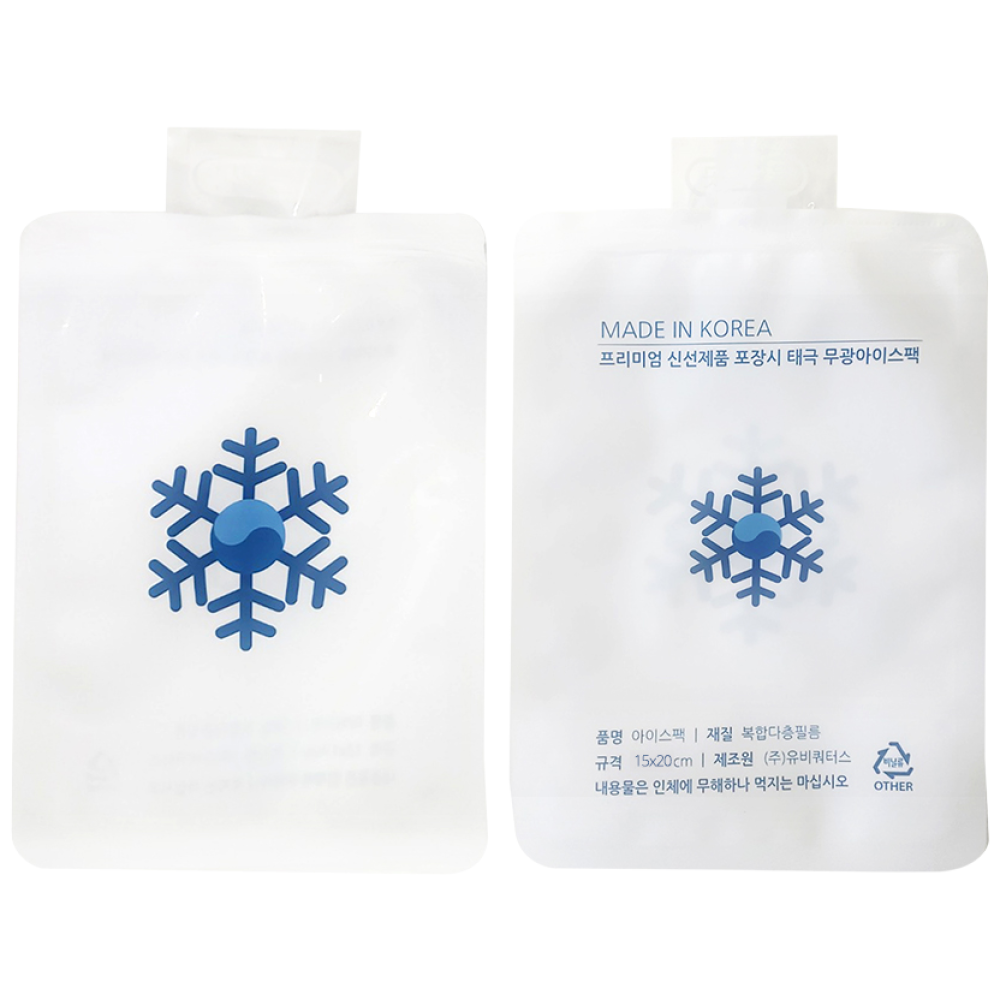 태극아이스 짱짱한 15x20cm 태극 반제품 두꺼운원단 친환경 젤아이스팩 GEL 아이스팩 겔 얼음팩 배달 택배 대형 오래가는 아이스팩, 1박스, 1000개 150,000원