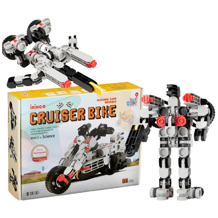 아이링고 크루저 바이크 트랜스포머 관절 블록 90pcs, 혼합색상, 1개 44,000원