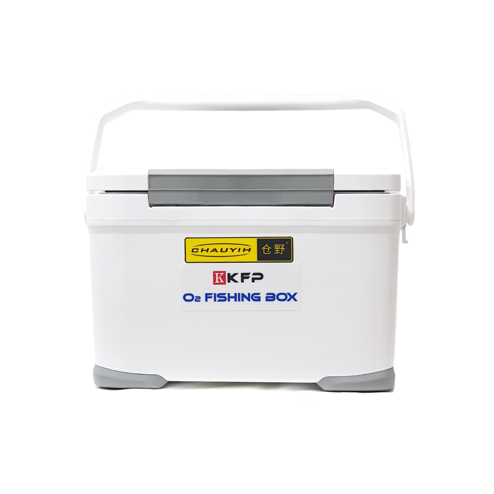 KFP 산소 공급기 내장 아이스 박스/활어박스/기포기내장/태양열충전으로 작동가능, 아이보리, 20L, 1개 219,000원