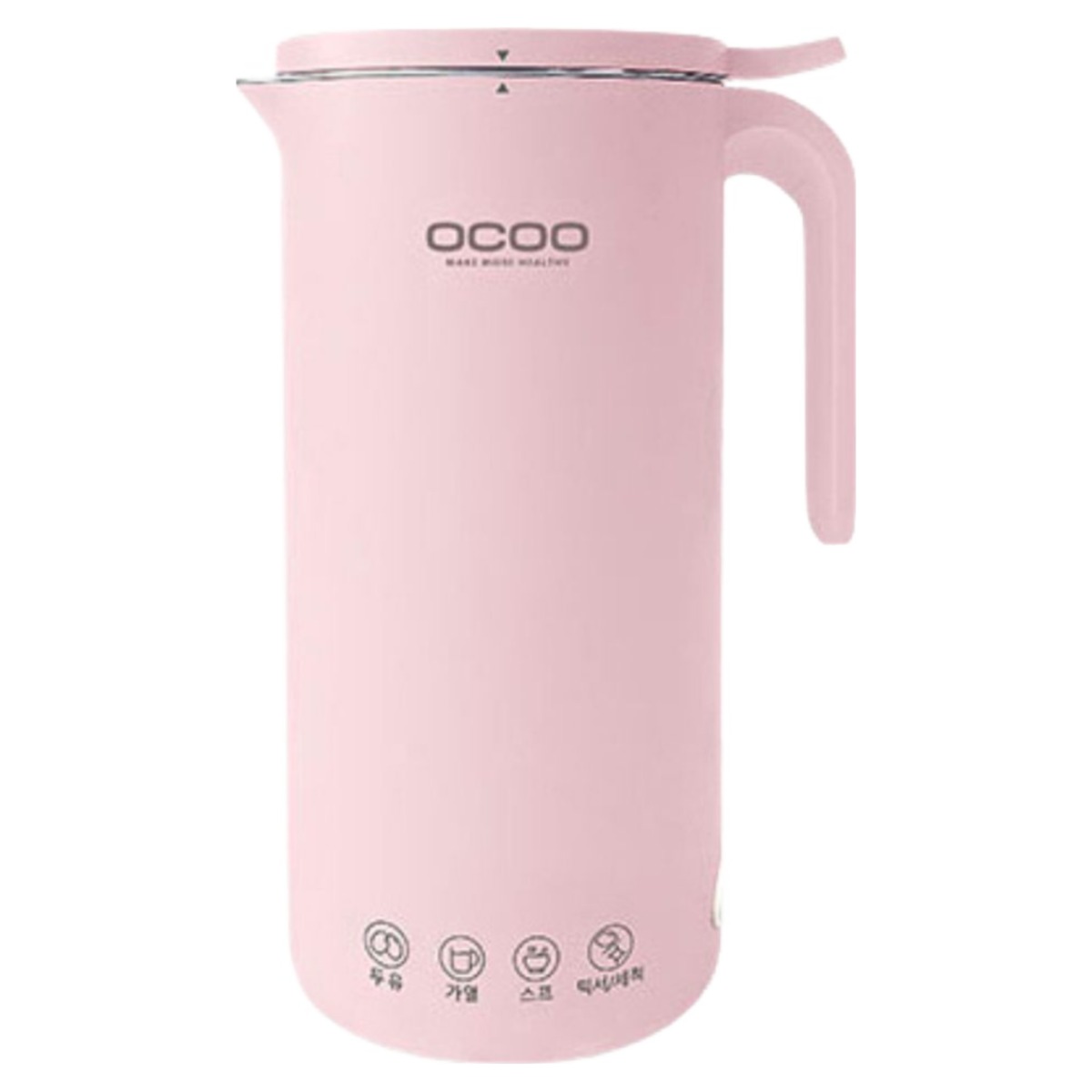 오쿠 두유제조기 이유식 죽 메이커 콩물 만들기 검은콩두유 만드는기계 믹서기, 두유제조기(씨핑크) 89,000원