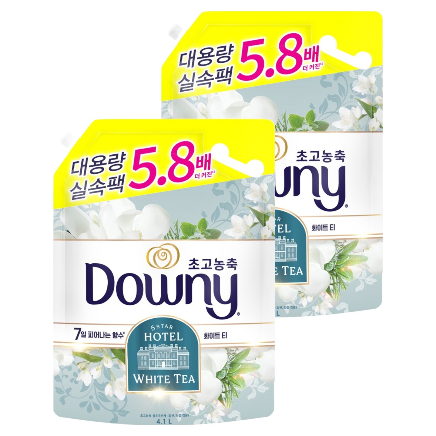 다우니 7일향수 초고농축 섬유유연제 화이트티 리필 39,900원