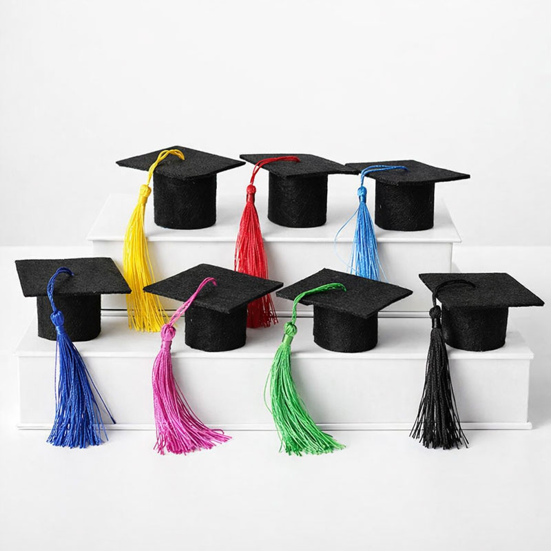 미니 학사모 꽃다발 장식 졸업식 소품 졸업꽃다발, 20개, 하늘 12,900원