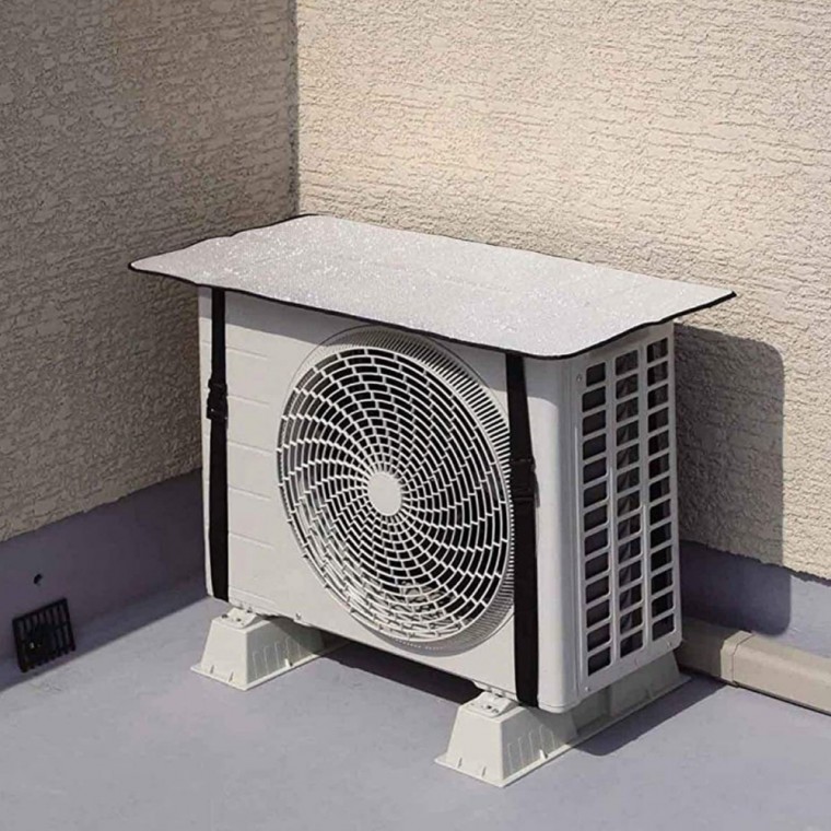 불붙지않는 에어컨 실외기 커버 씨레기 비 지붕 차양막 그늘막 가림막 햇빛 가리개 차단막 덮개 차광막 6,000원