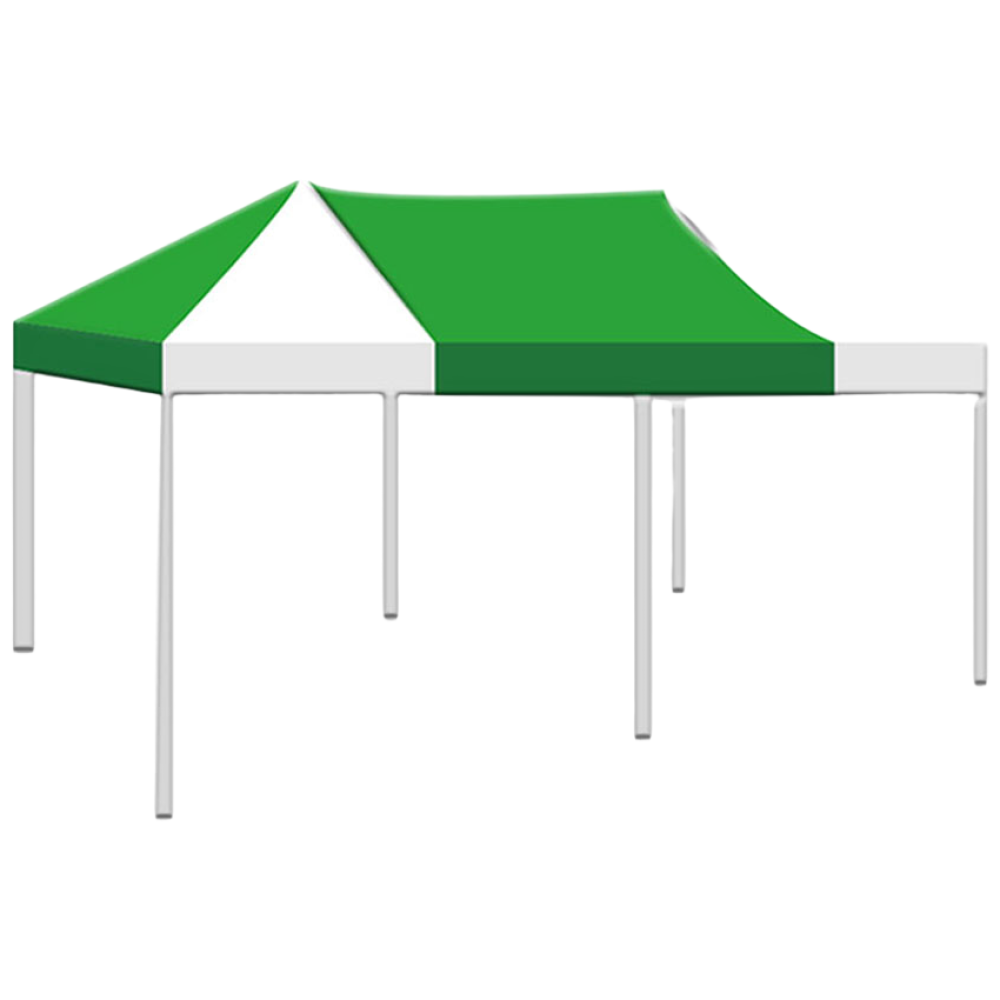 캐노피천막지붕 단품 (골조x 지붕천막천o) 3x6, 백색 + 녹색 108,000원