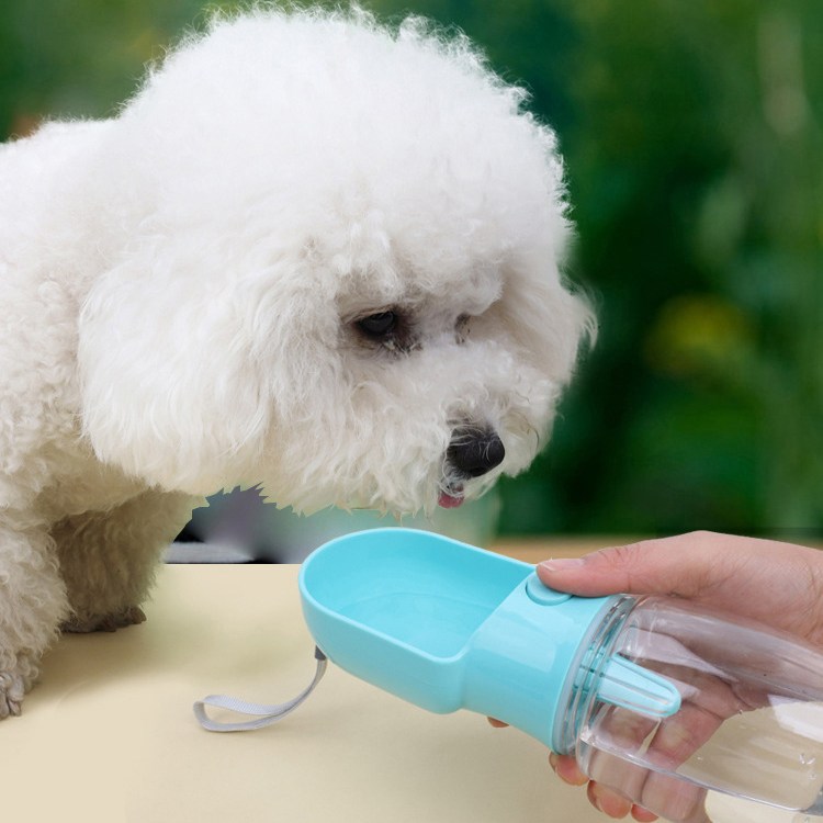 JcOuni반려동물 휴대용 사료 급수기 2in1 물병 9,800원