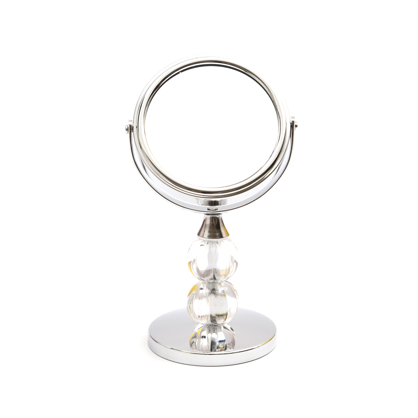 우드로하우스 미니 탁상거울, 실버 5,980원