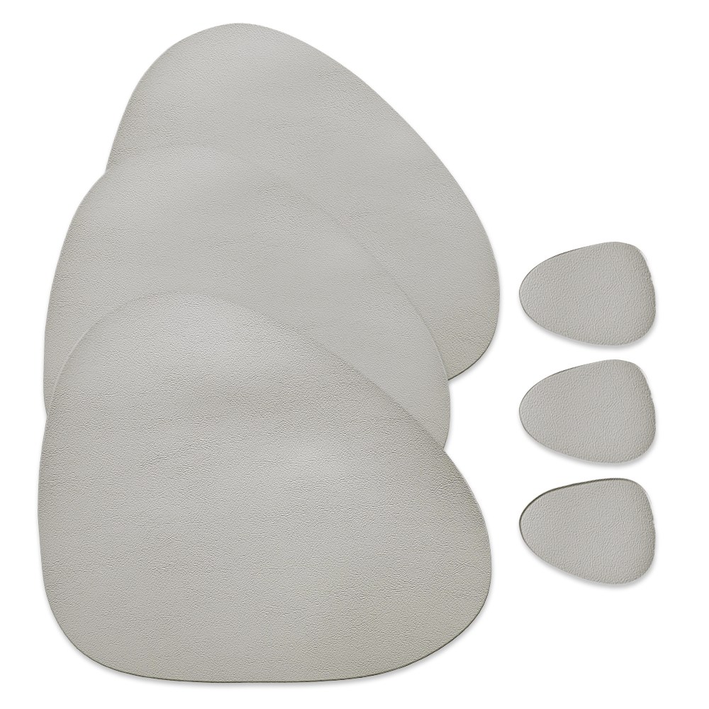 디알엠 테이블 식탁 매트 컵받침 세트 3P, 3개, 식탁매트+컵받침 라이트그레이 15,900원