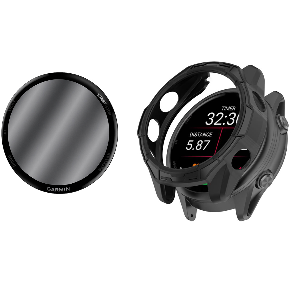 COCOGOGO가민 포러너 570 970 케이스+3D강화나노강화필름 풀커버 실리콘 케이스 11,000원