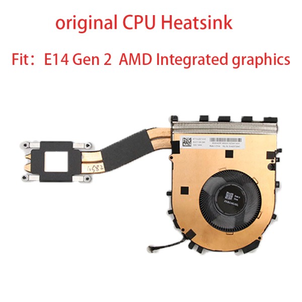 Lenovo ThinkPad E14 Gen 2 AMD 방열판 개별 그래픽 5H40S72940 5H40S72941용 기존 CPU 쿨러 냉각 팬 43,600원