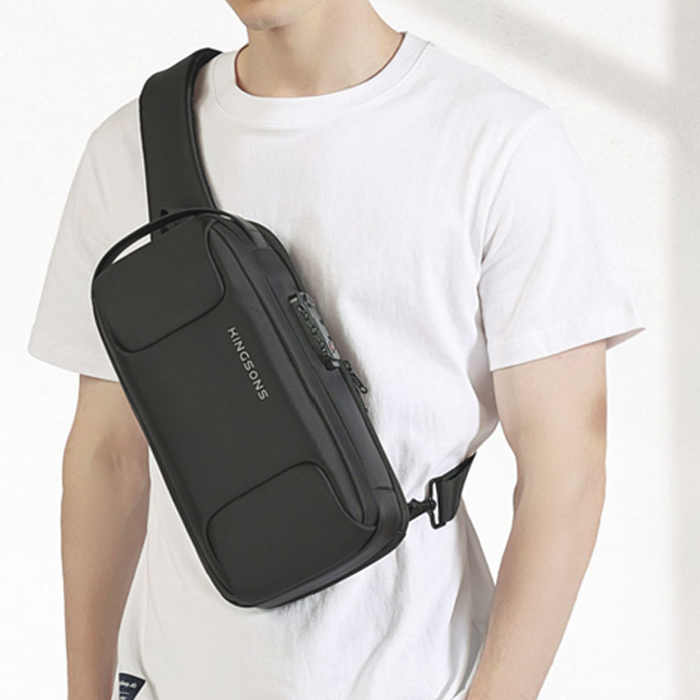 남자 슬링백 도난방지 여행용 힙색 38,000원