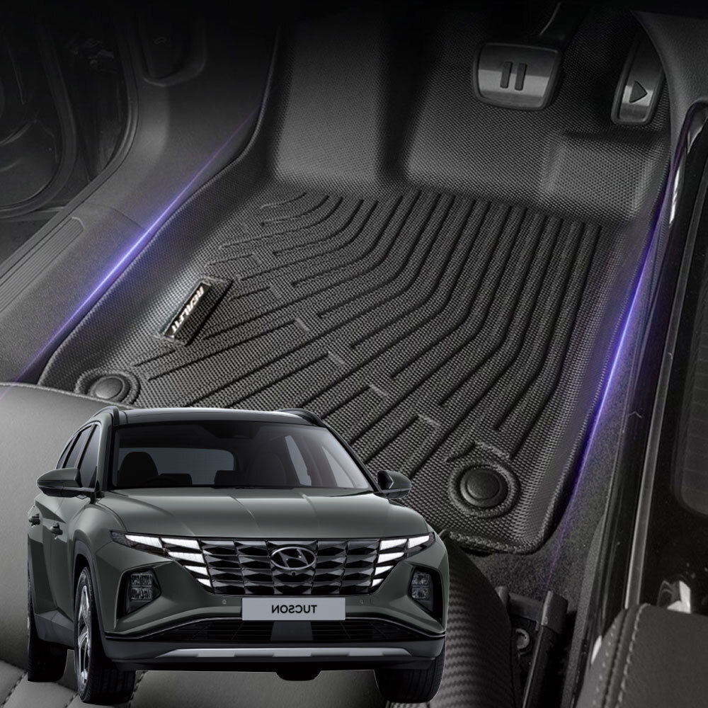 투싼 NX4(20년~현재) 리얼핏 카매트 논슬립 방수 TPE 실내매트[호환] 109,000원