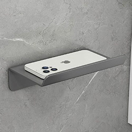리빙쉘 무타공 스테인레스 접착식 스마트폰 거치 화장실 휴대폰 스탠드 4,920원