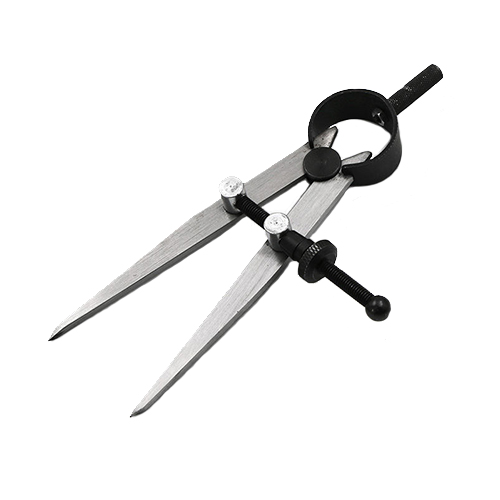 디바이더B 공예용컴파스 양각기 금속공예 가죽공예용 디바이더, 1개 9,500원
