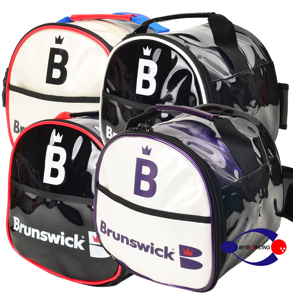 [마이볼링] 브런스윅 디럭스 에나멜 1볼토트백 / 볼링가방 볼링용품 25,000원