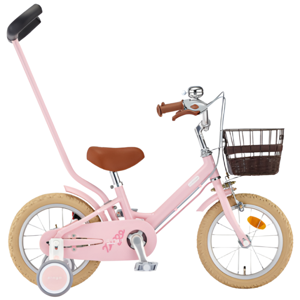 2026 삼천리자전거 딩고 14인치 아동용 보조바퀴 자전거, 1개, 99cm, 라이트핑크 299,000원