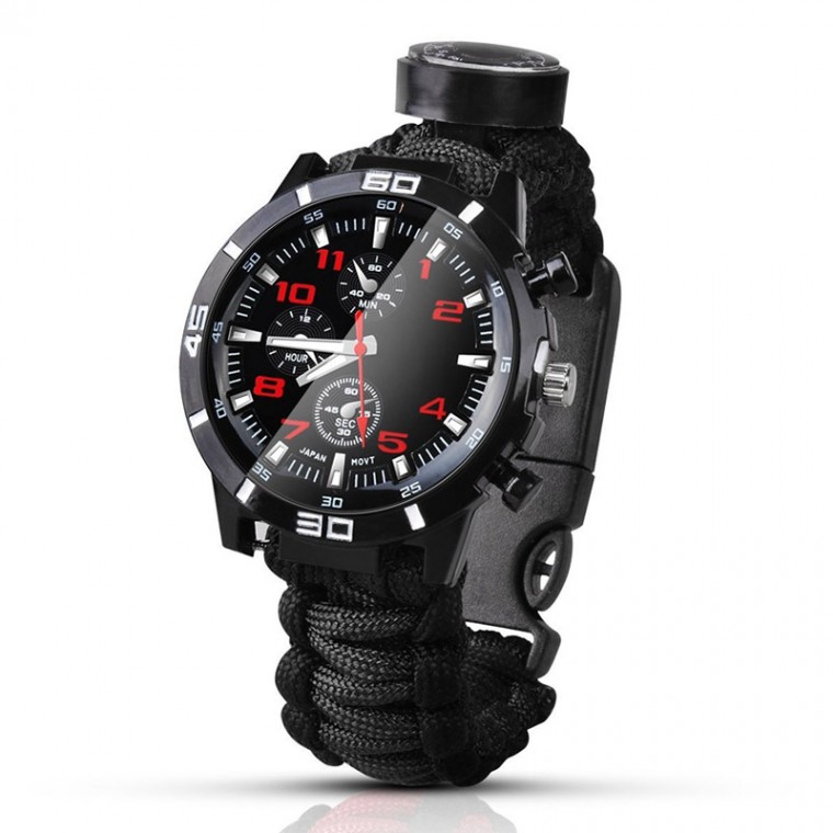 등산 손목 나침반 시계 서바이벌 생존시계 M12502 11,770원