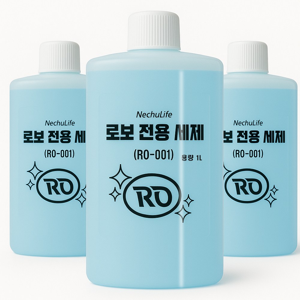 로보락 호환 세제 로봇청소기 전용 클리너 1L, 3개, 단일상품 21,000원