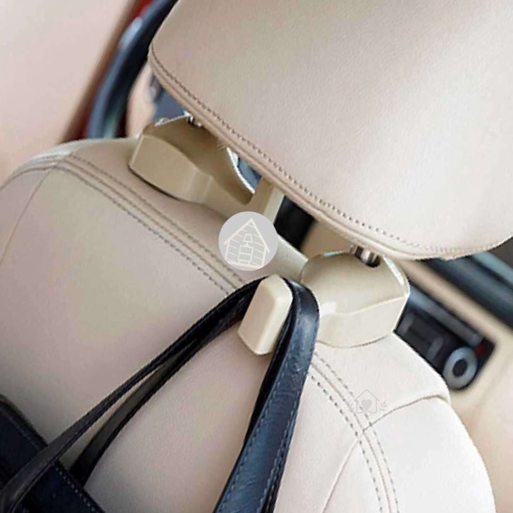 차량용 뒷좌석 멀티후크 거치대 뒷자석옷걸이 헤드레스트후크 헤드레스트고리 2,400원