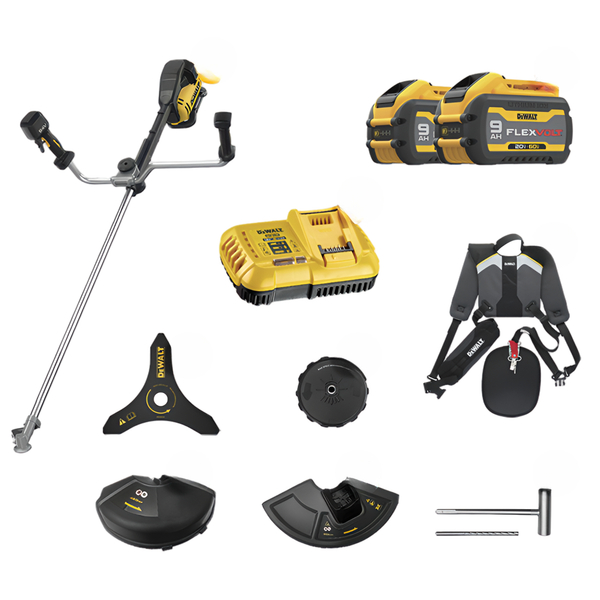 디월트 60V 충전 전동 양손 예초기 제초기 벌초 기계 잔디깍기 무선충전식 풀세트 줄날 삼도날 포함 DCBCS622X2 1,518,000원