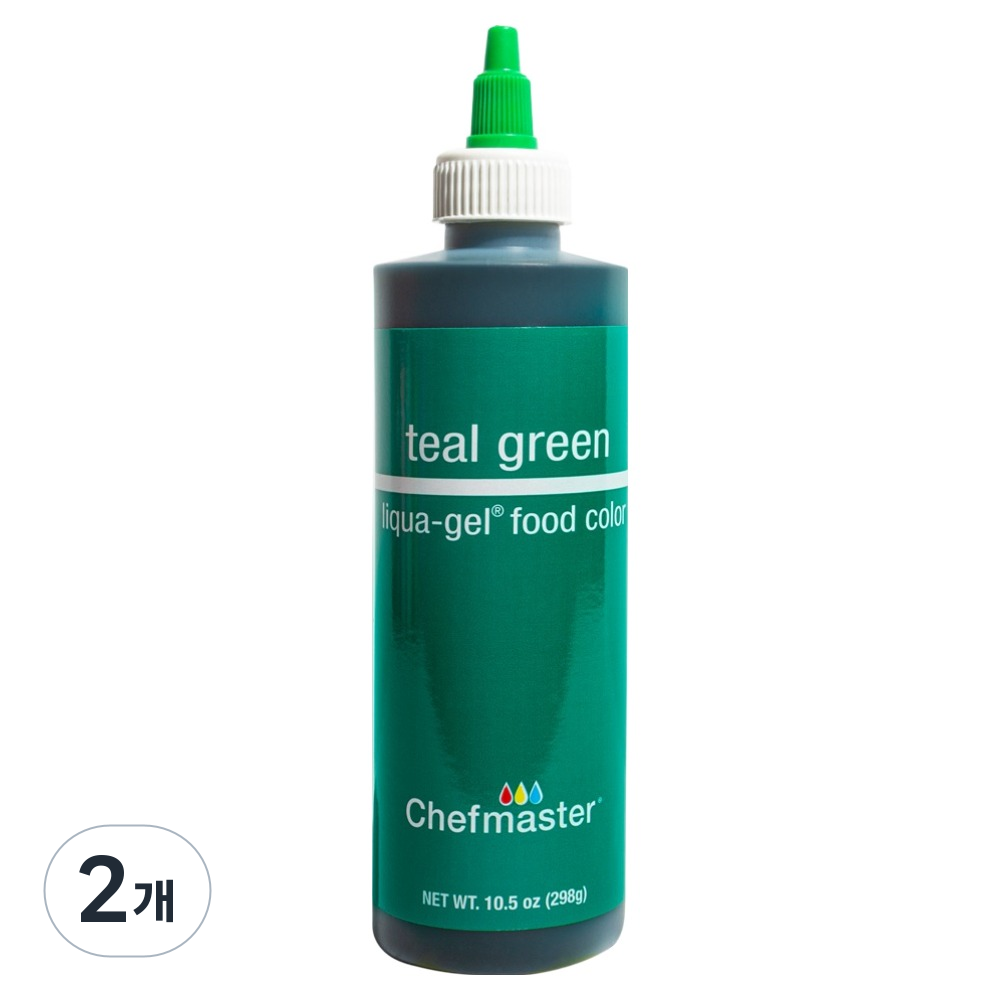 셰프마스터 리쿠아젤 수용성 식용색소 틸그린, 2개, 298g 29,780원