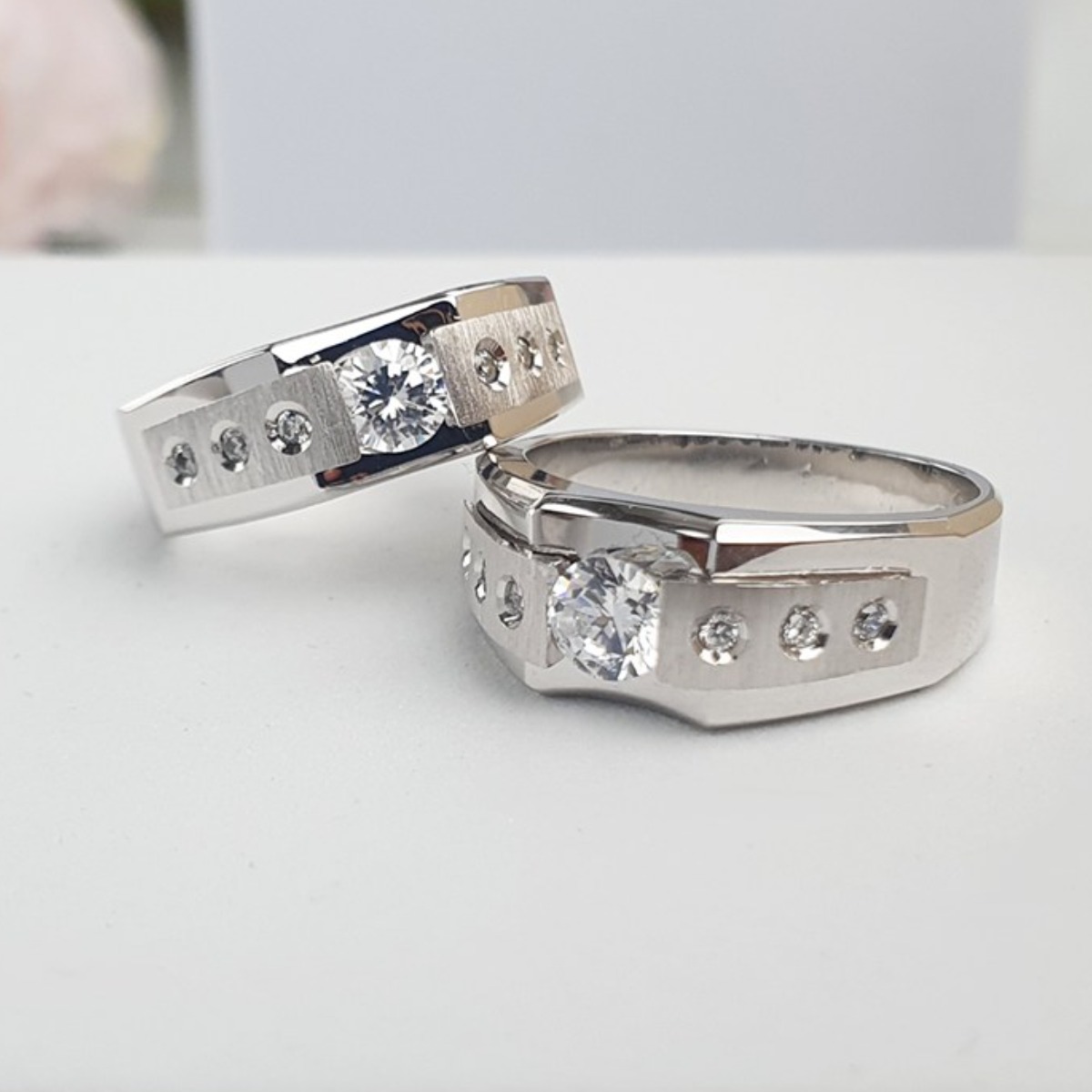실버925 은커플링 큐빅 무광 커플링 187,900원