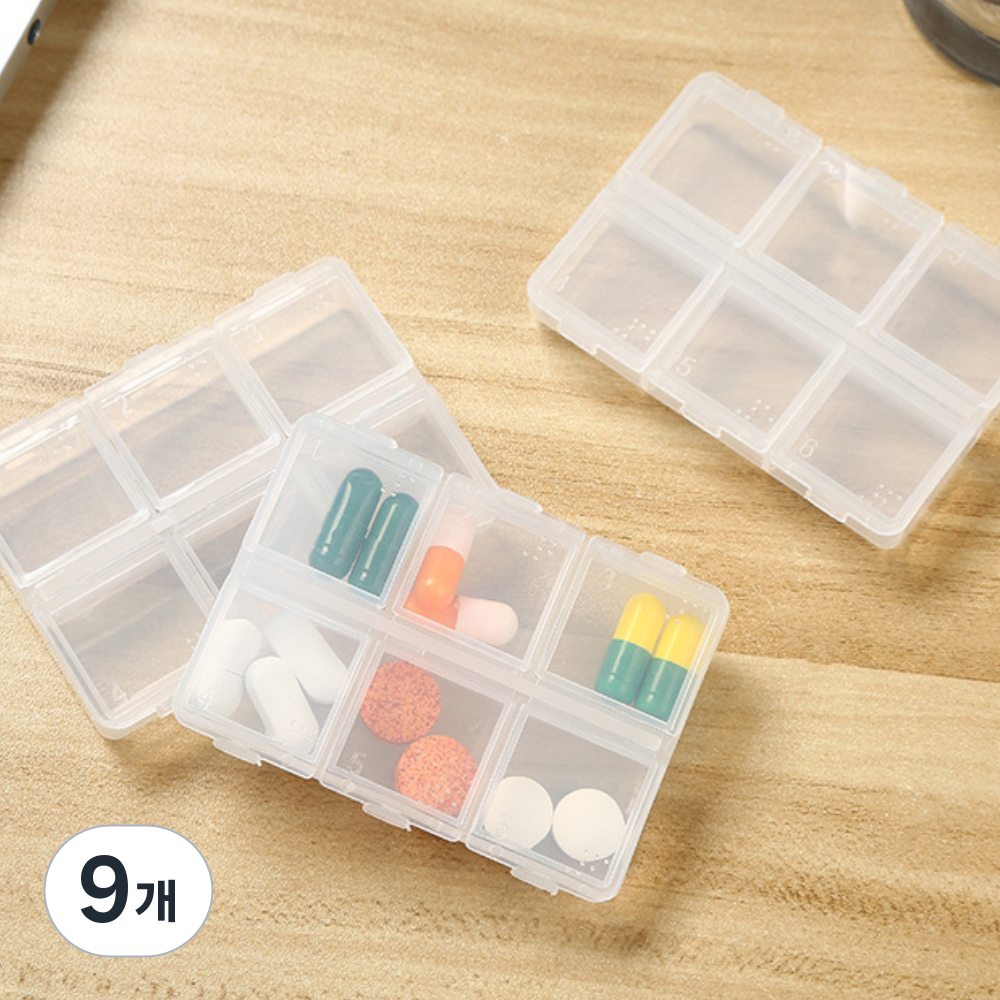 리텔로 국산 휴대용 약통 케이스 투명 3개 23,840원