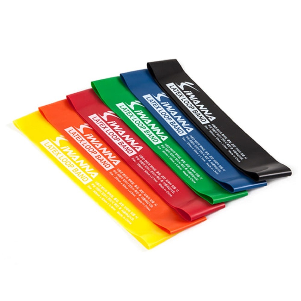 아이워너 라텍스 루프밴드 요가밴드 스트레칭, 0.7mm/레드, 1개 3,600원