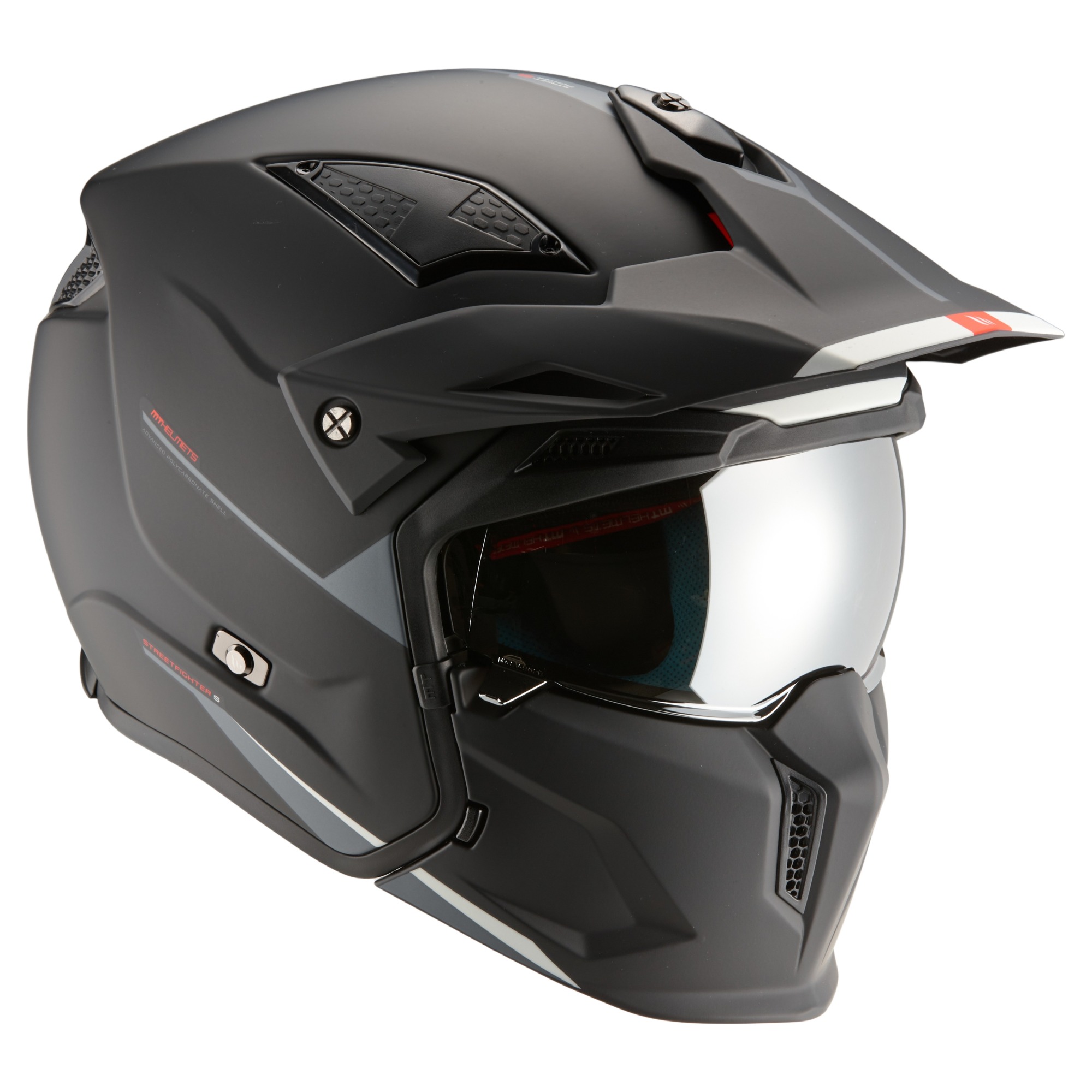 엠티헬멧 스트리트파이터 SV S 헬멧, 매트 블랙 140,600원