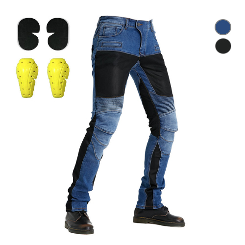 서브22 데님 바이크팬츠 보호대 포함 라이딩진, 중청 43,500원