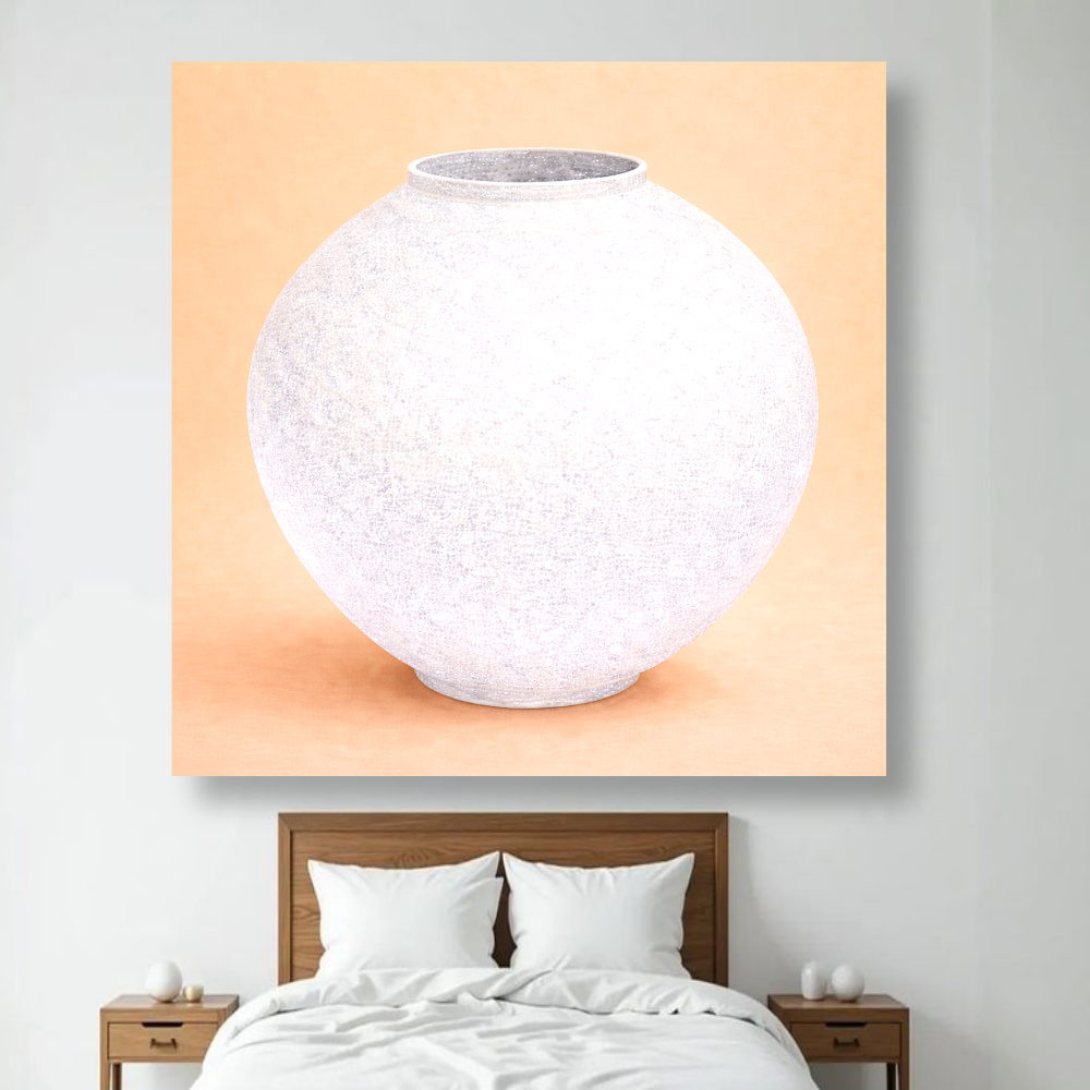 백앤아트 복을 담은 자개 달항아리 그림 시리즈 거실 인테리어 캔버스 액자 44,900원