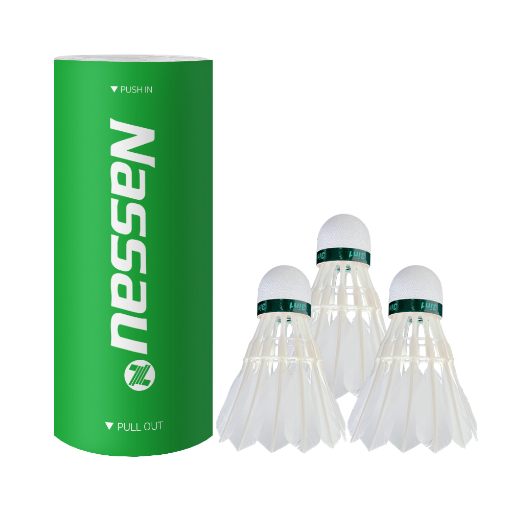 낫소 3in1 배드민턴 셔틀콕 (3/6/12 개입 선택) | 코르크 특수접착 내구성 강화 | 정확한 비행성 입문 연습용 셔틀콕 7,300원