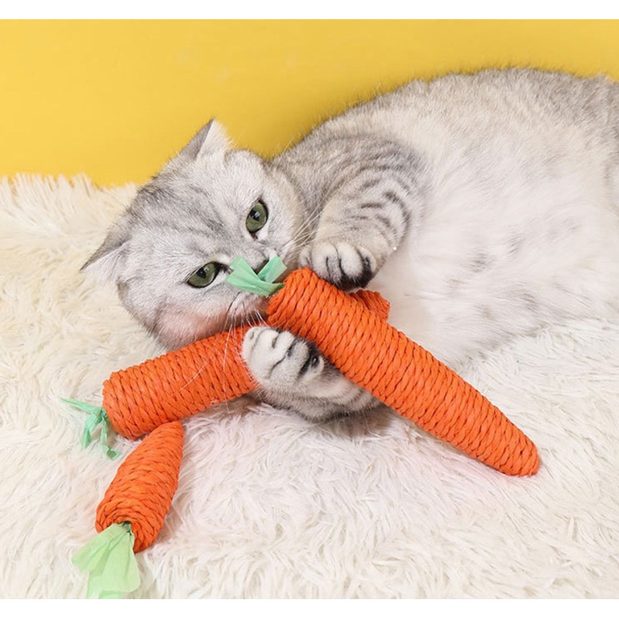 츄르몽 당근 이갈이 고양이 장난감 4,440원