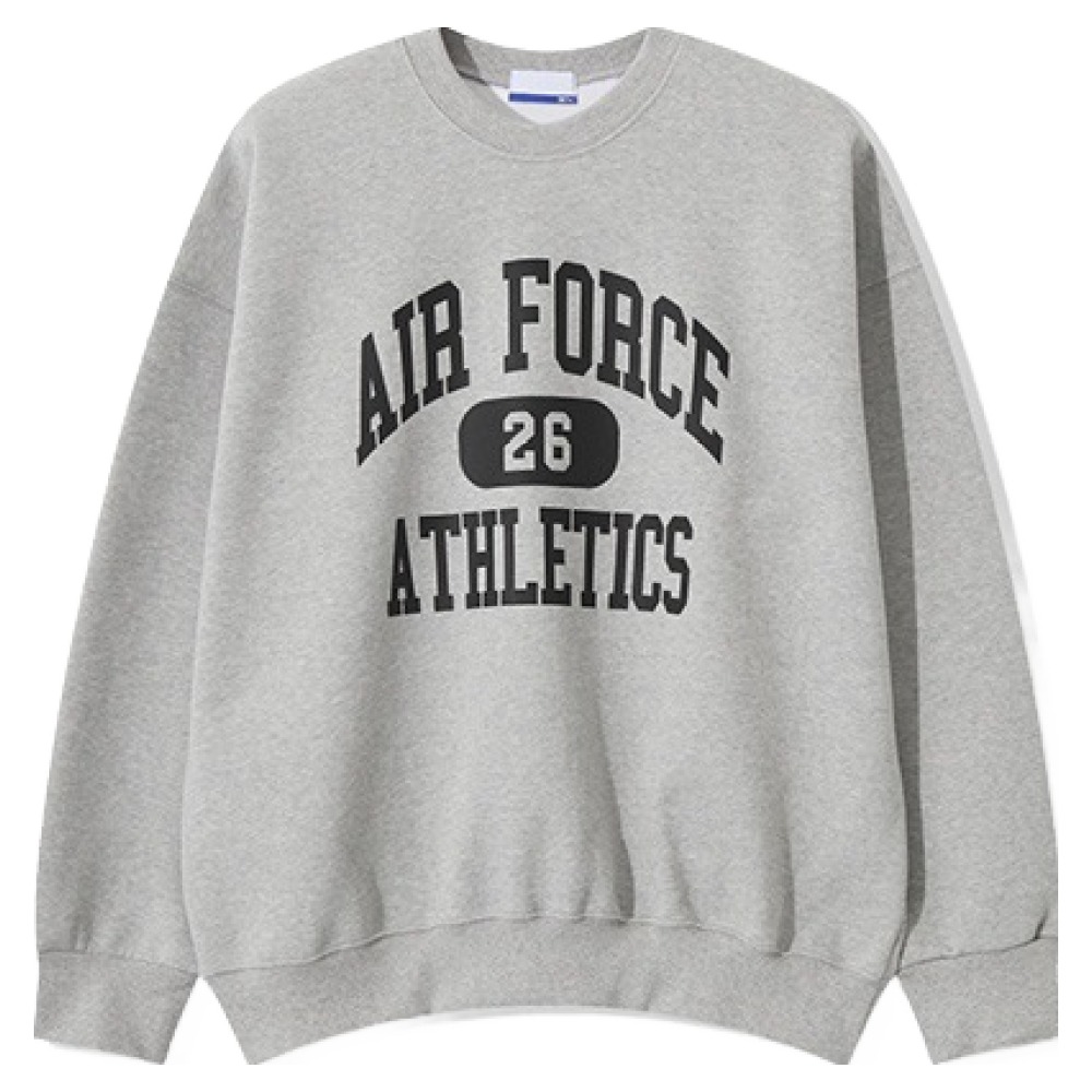 빅이지 남성용 오버핏 이중지 에어포스 맨투맨 47,840원