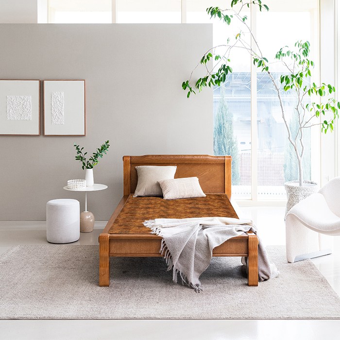 현대의료기 205S 싱글 황토숯볼 흙침대, 황토숯볼 445,000원