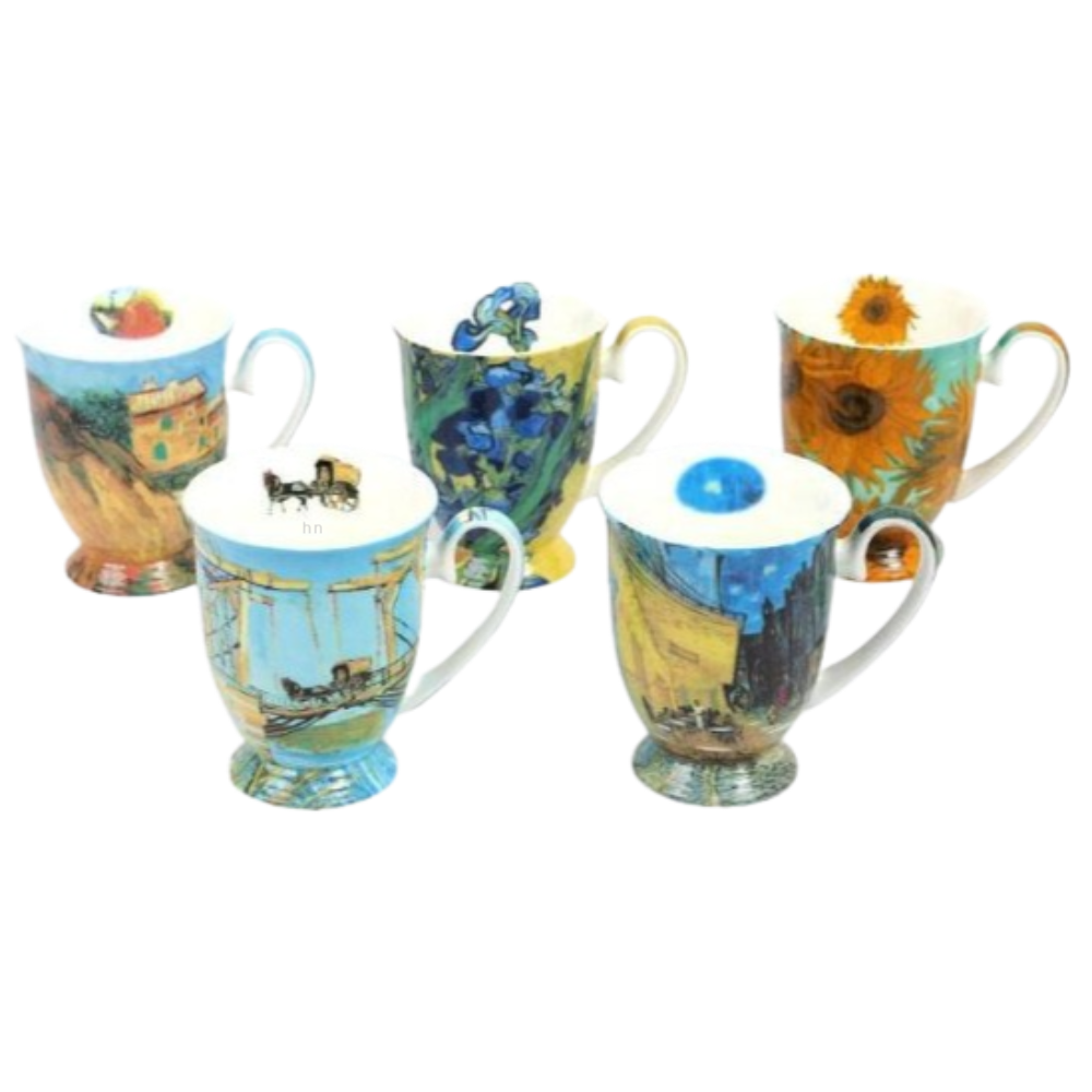로얄에식스 스테콜 본차이나 NEW 고흐 컬렉션 머그컵 선물 5종 세트 260,840원