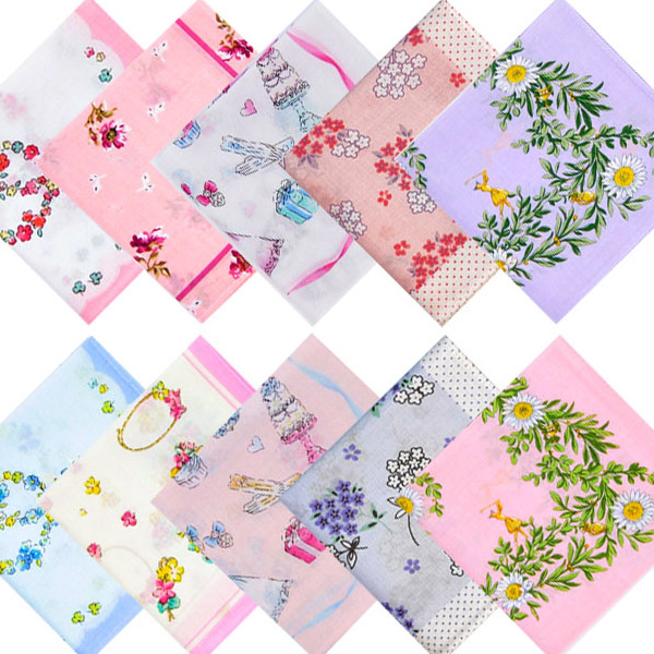 마리엔느 여성 손수건  선물세트 10매 36,630원