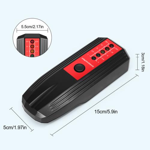 방사능측정기 K2 EMF 계량기 5 LED 표시기 가우스 LCD 디지털 전자기장 방사선 휴대용 고스트 헌팅 검출기 12,400원