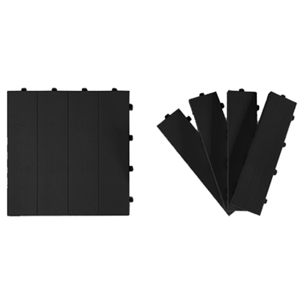 제이오마켓 층간소음 방지 테크타일 매트 차콜블랙 36P셀프인테리어 방수 화장실 베란다 조립식마루 바닥 171,000원